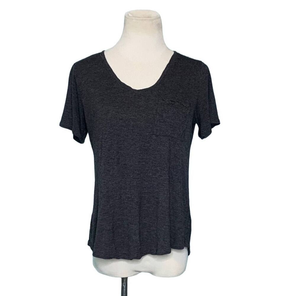 Tresics gray short sleeves tee size small